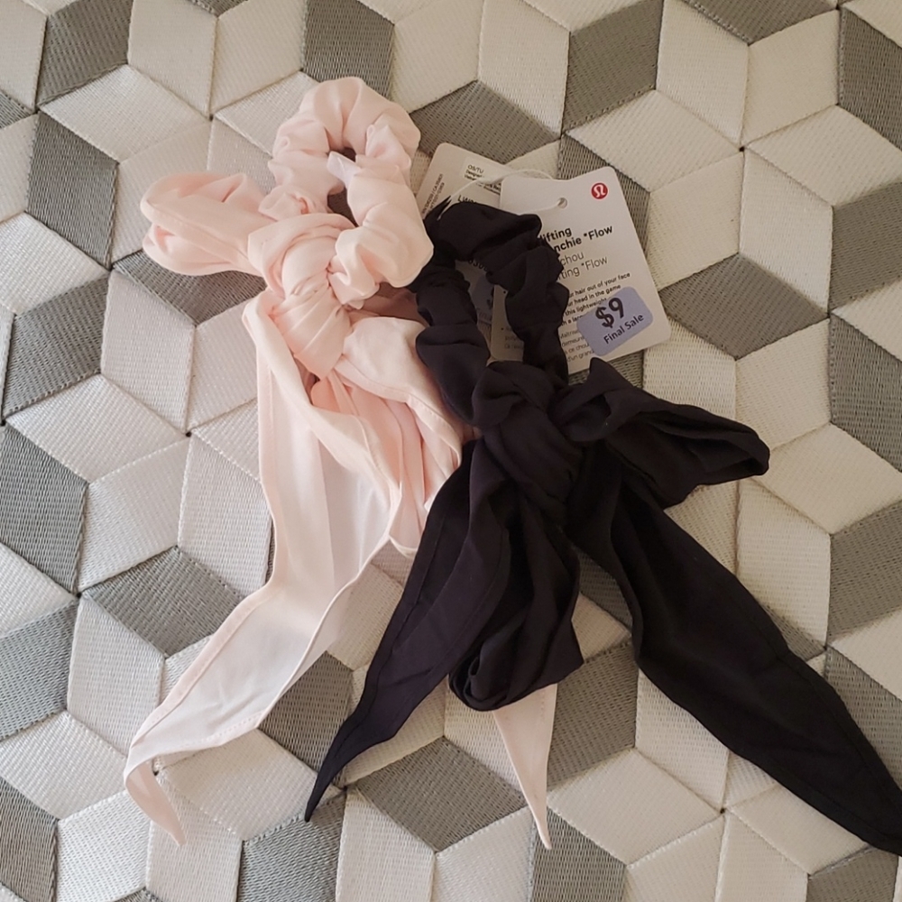 Two scrunchies